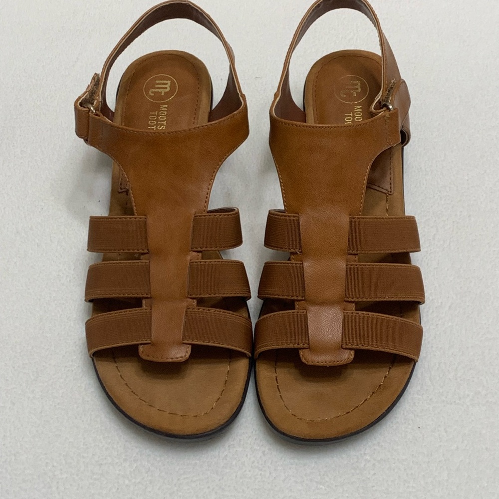 MOOTSIES TOOTSIES NASSAU OPEN TOE SANDALS - 7M - Picture 2 of 8